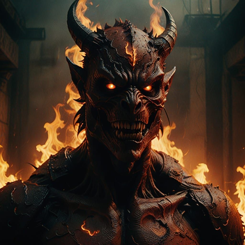 The Devil Ascends: A Cinematic Masterpiece of Hellish Descen...