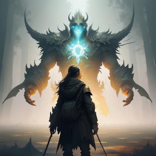 Victorious Girl in Graffiti Art Style