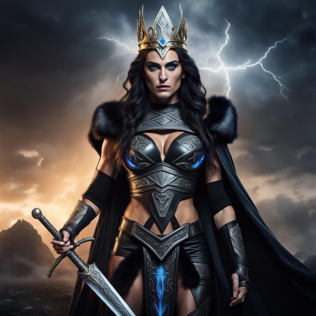 Sonya Deville as Nyx: Goddess of Night