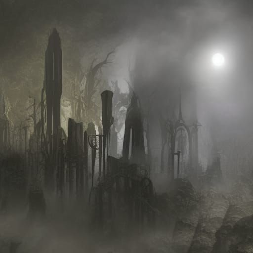 Lovecraftian Horror: Reanimator in a Dark Laboratory