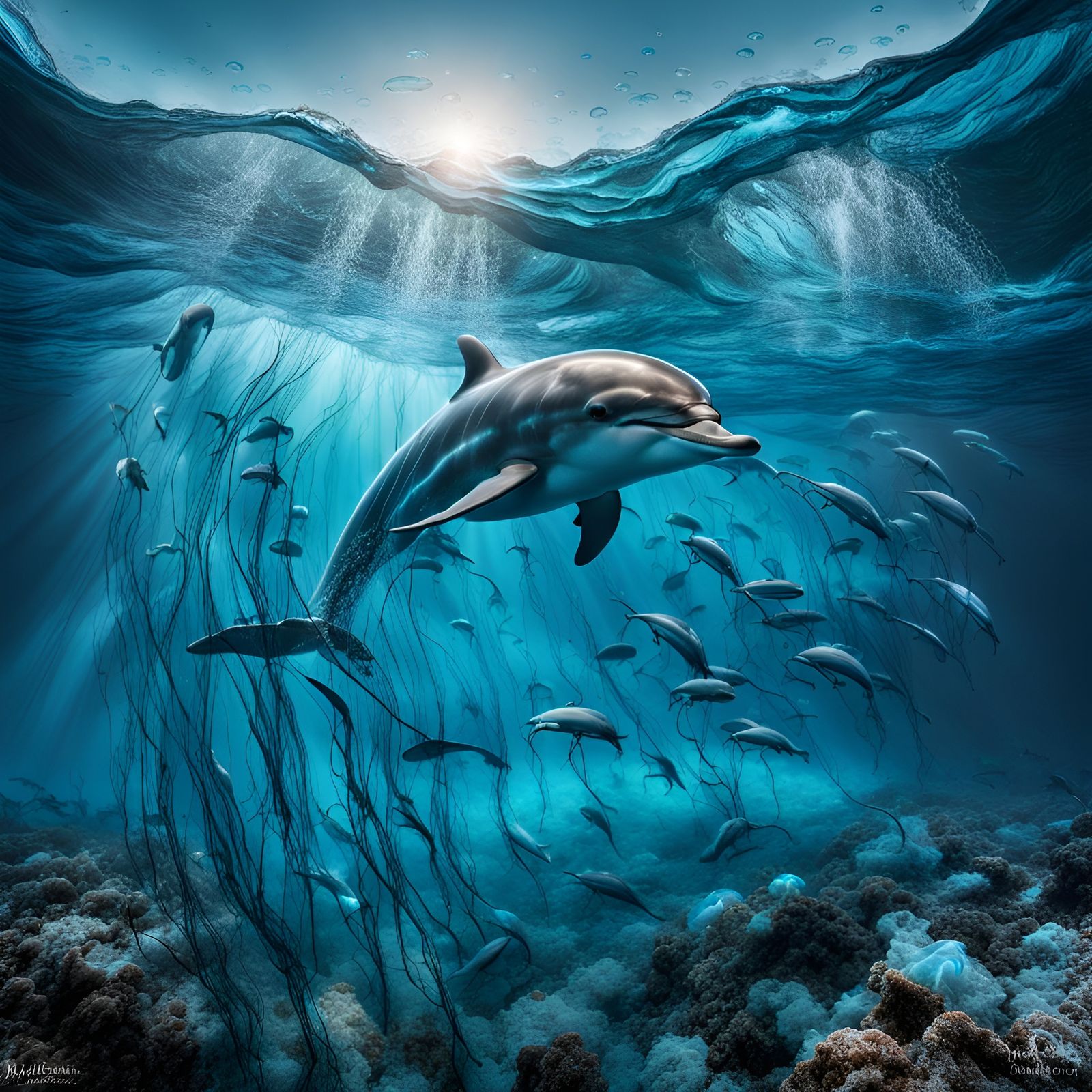 Dolphin (underwater photography)