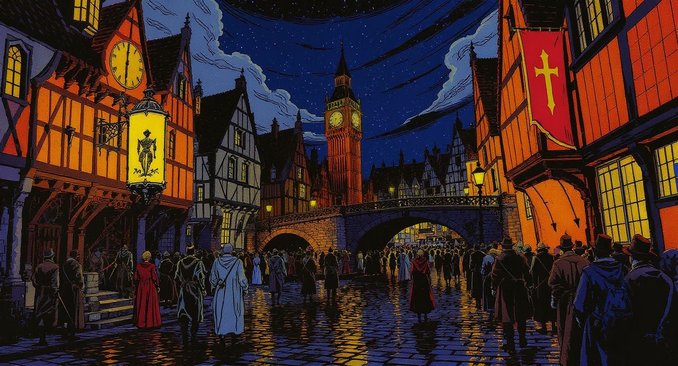 Medieval London 1342