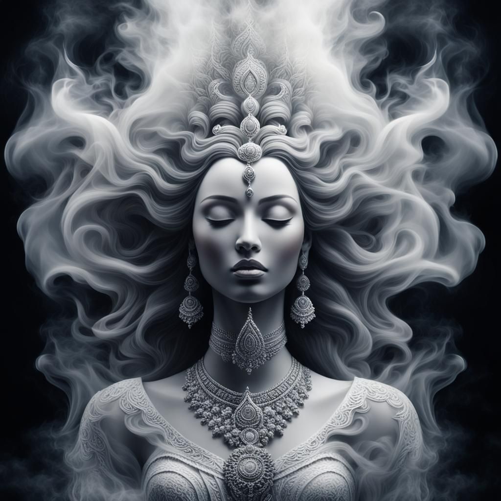 Dhumavati - Goddess of Smoke