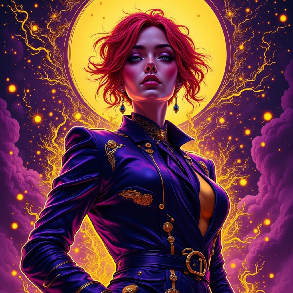 Gangnam Style Character in Dark Fantasy Concept Art