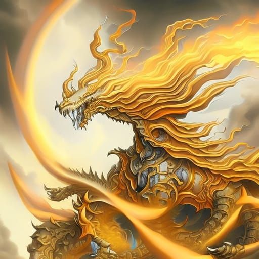 Clockwork Dragon: Disney Style Alla Prima Watercolor