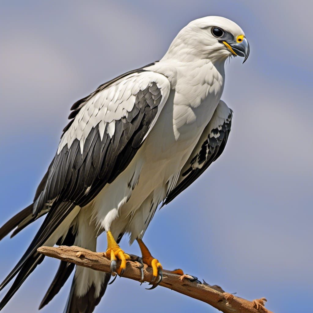Magnificent Swallow-Tailed Kite Bird of Prey