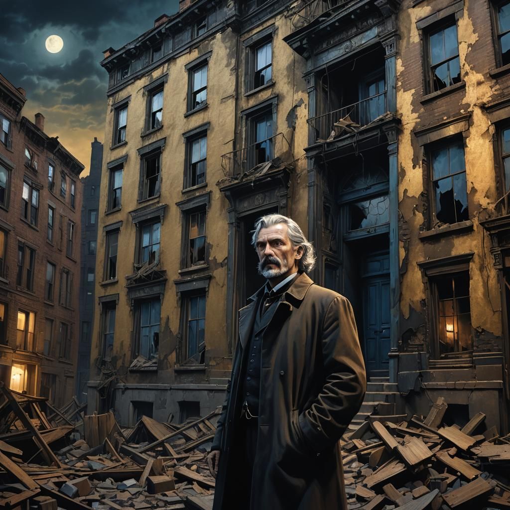 Nathaniel Hawkins Investigates a Ruined Tenement: Gothic Noi...