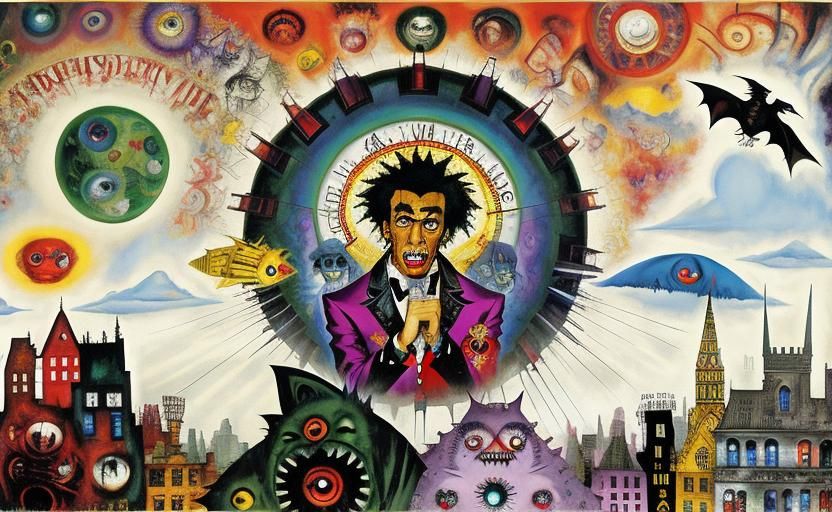 Vampires in Love: A Dark Fantasy Afrofuturist Piece