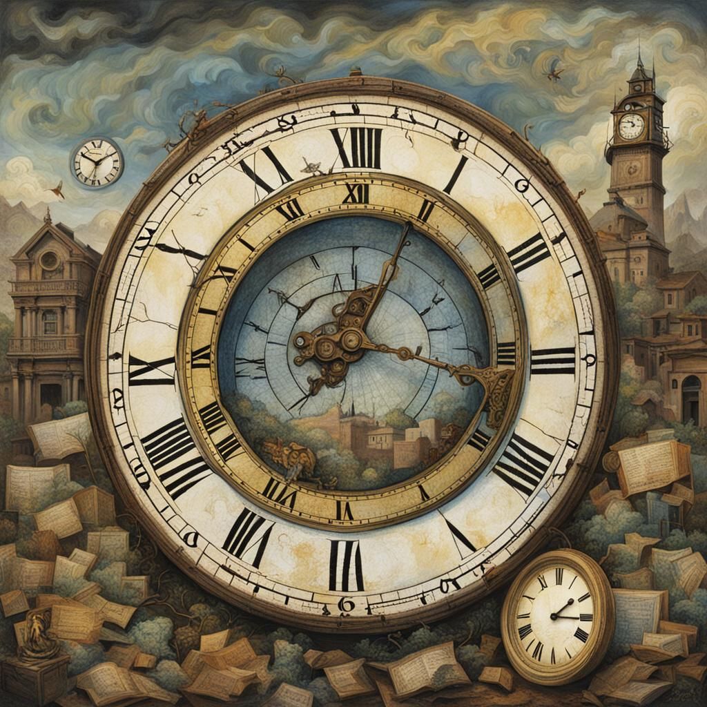 Lost Time: An AI Interpretation