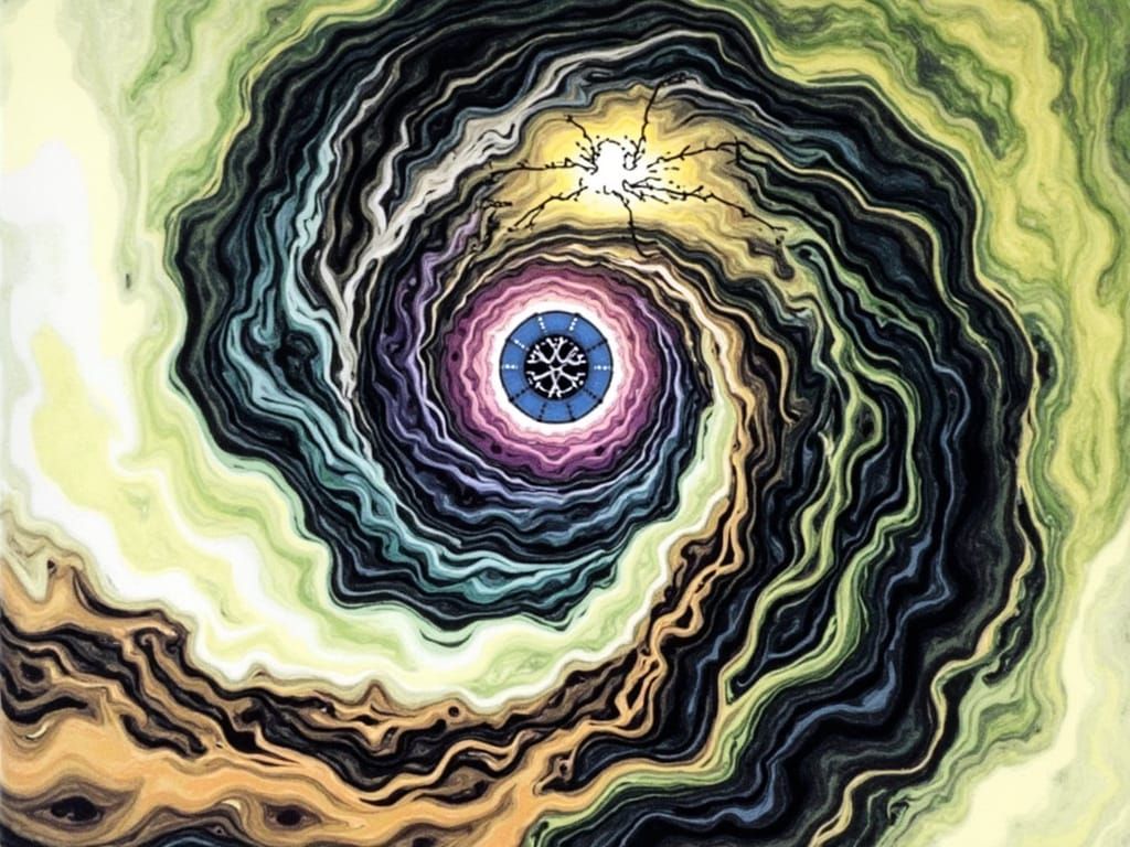 Elemental Vortexes with Demonic Sigils