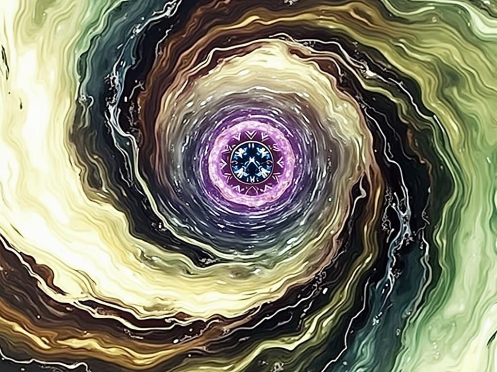 Elemental Vortexes with Demonic Sigils