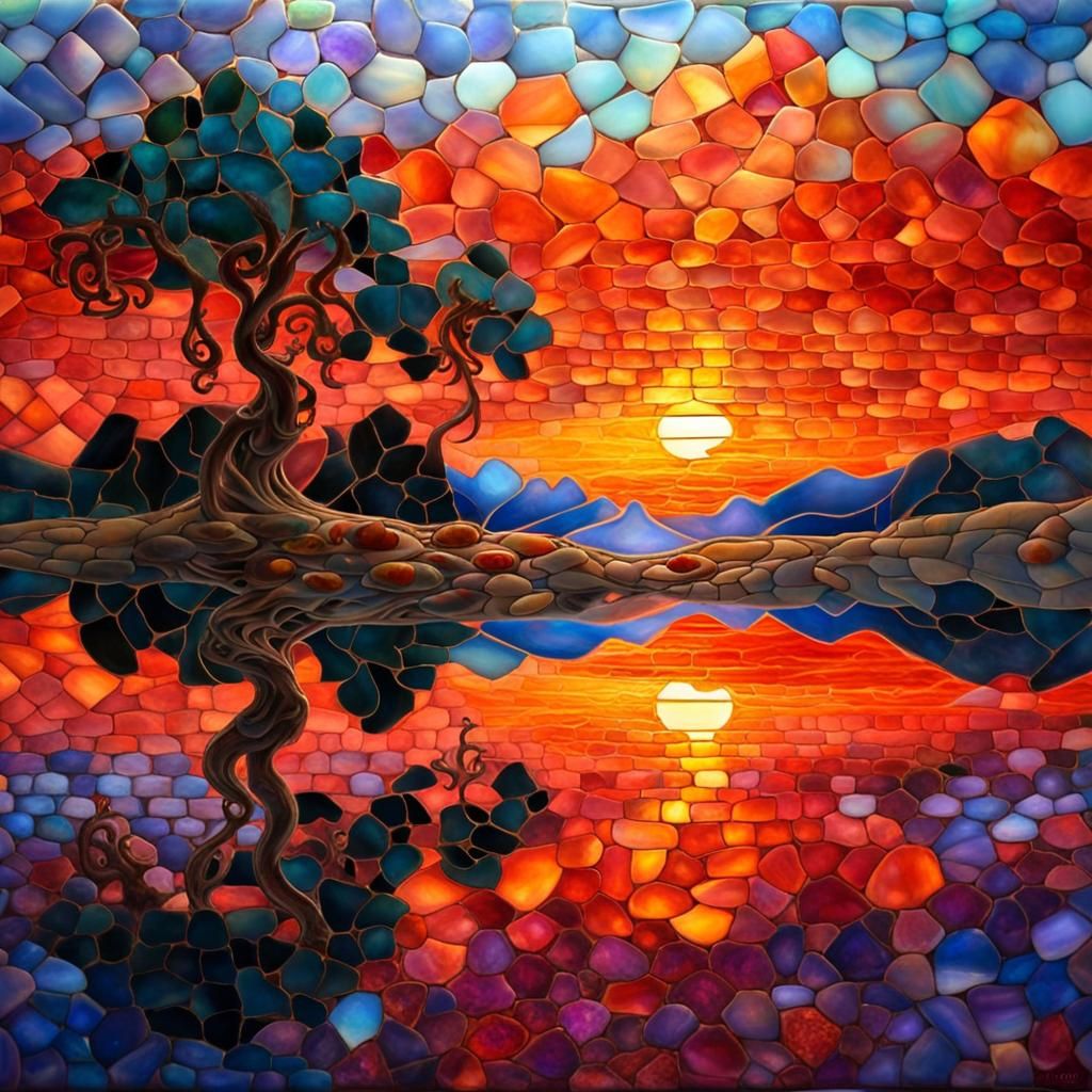 Ornate Hourglass with Gargoyles in Fantasy Setting