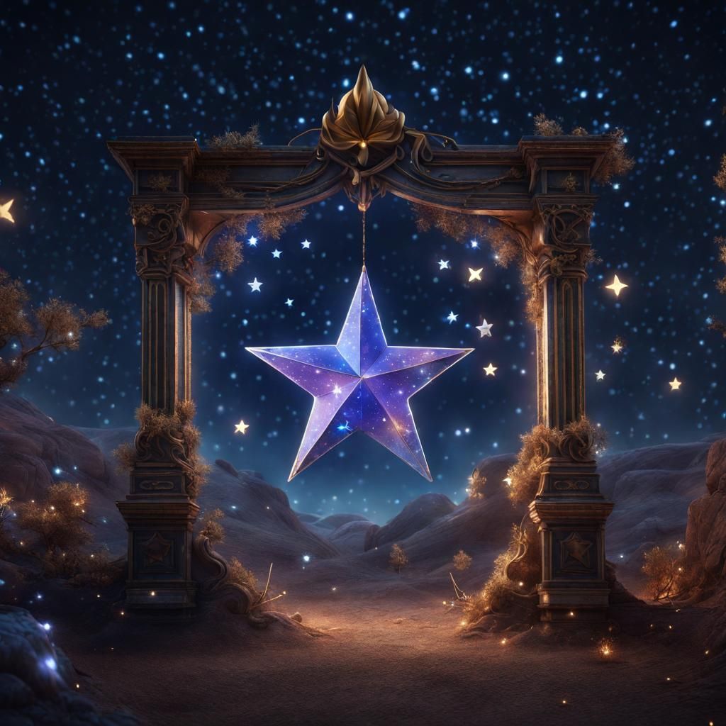 Twinkle Twinkle Little Star: Detailed Matte Painting