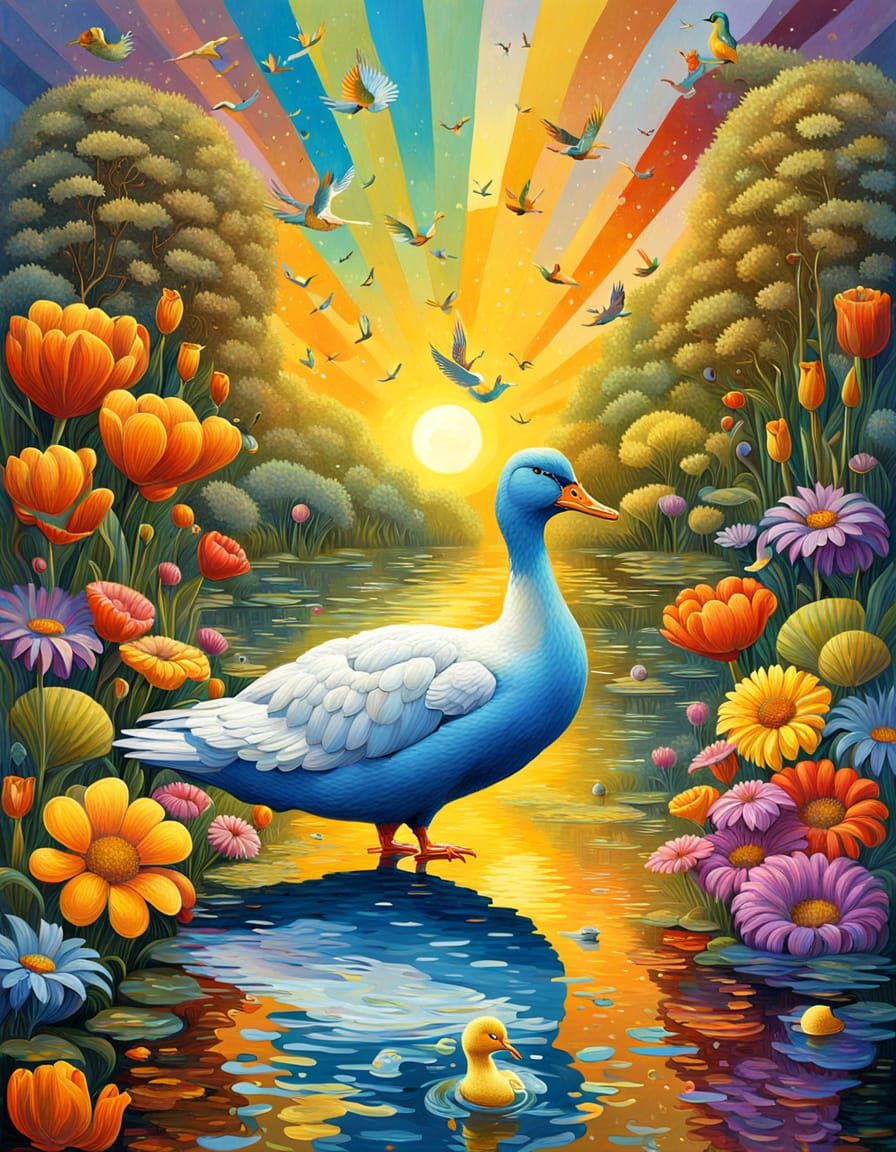 Cleopatra: Impressionist Palette Knife Painting