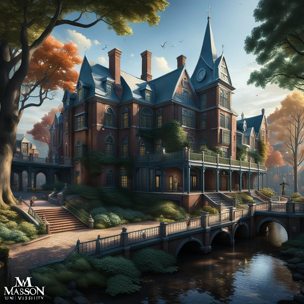 George Mason University: Detailed Matte Painting