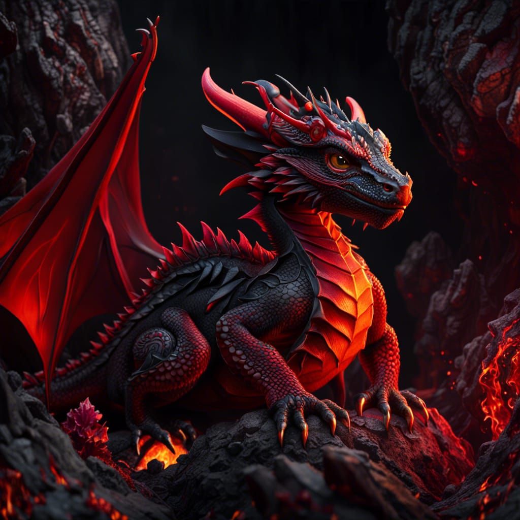 Lava Dragon Hatchling