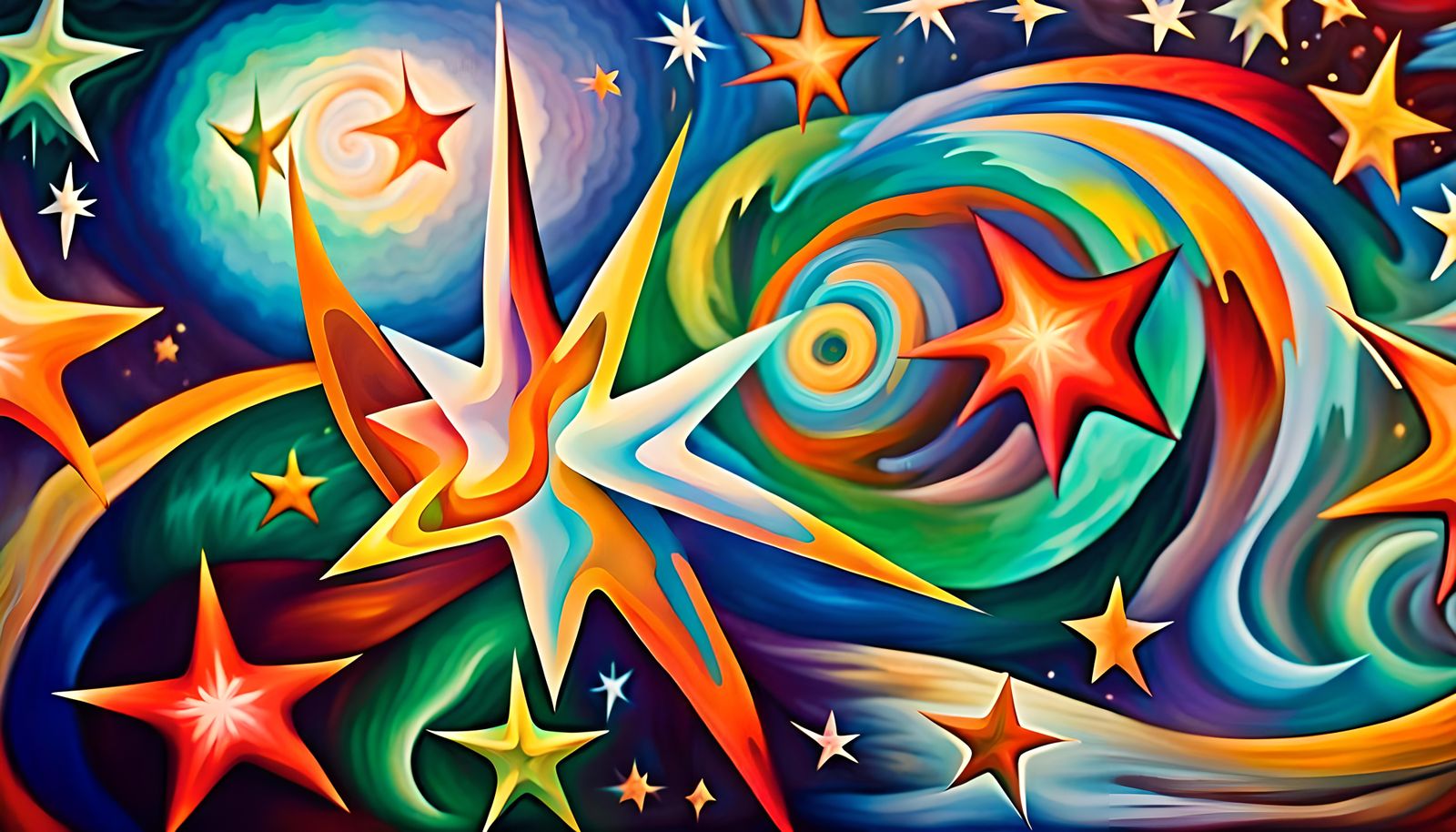 Iridescent Stars Swirling in Electro Magnetic Plasma: Impast...