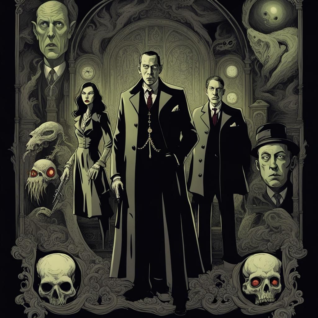 Lovecraftian Horror Fantasy: League of Extraordinary Gentlem...