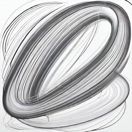 Lyrical Linework: Flowing lines that evoke a sense of movement and rhythm in the artwork.