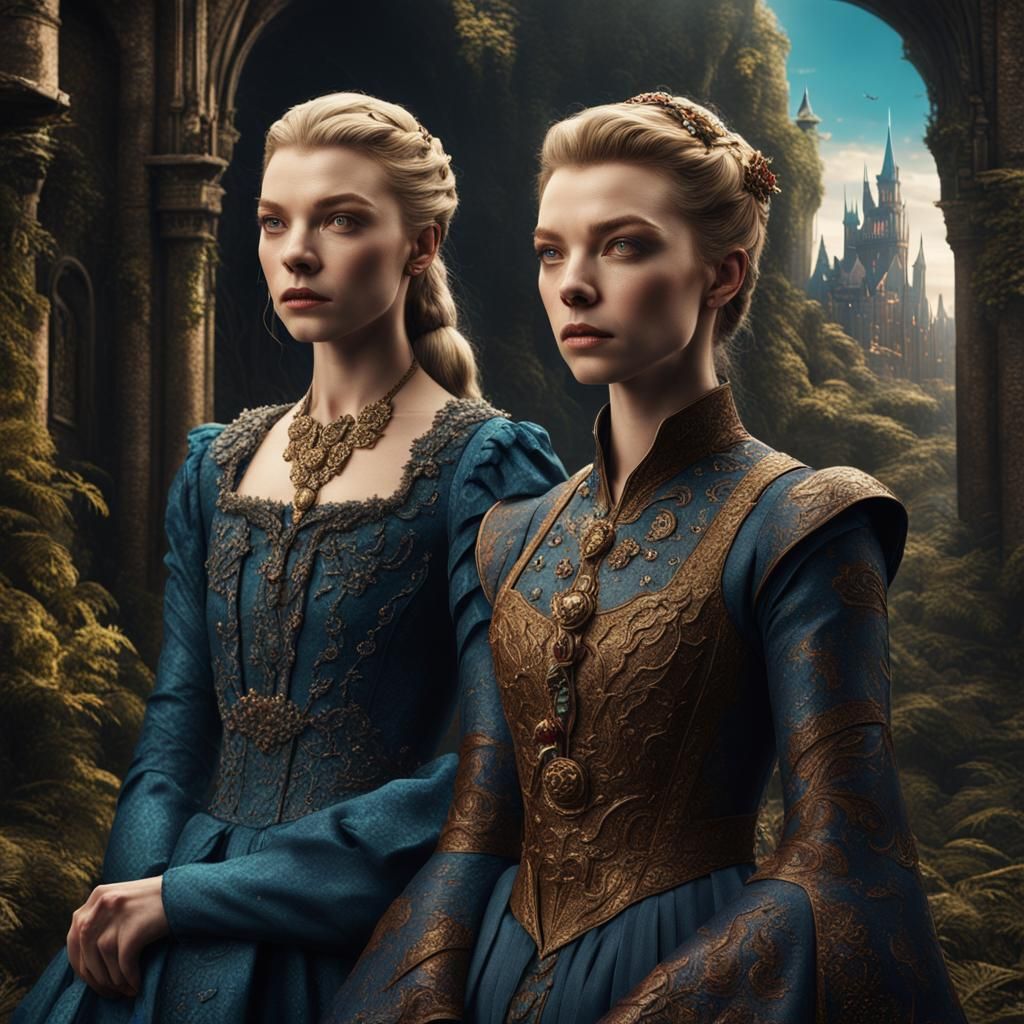 Detailed Fantasy Portrait in Unreal Engine 5