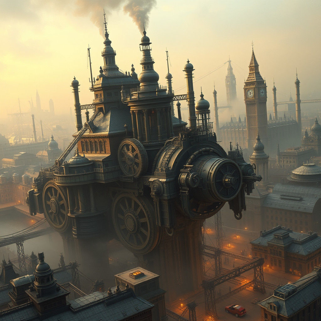 Mortal Engines: London in Motion, Steampunk Metropolis