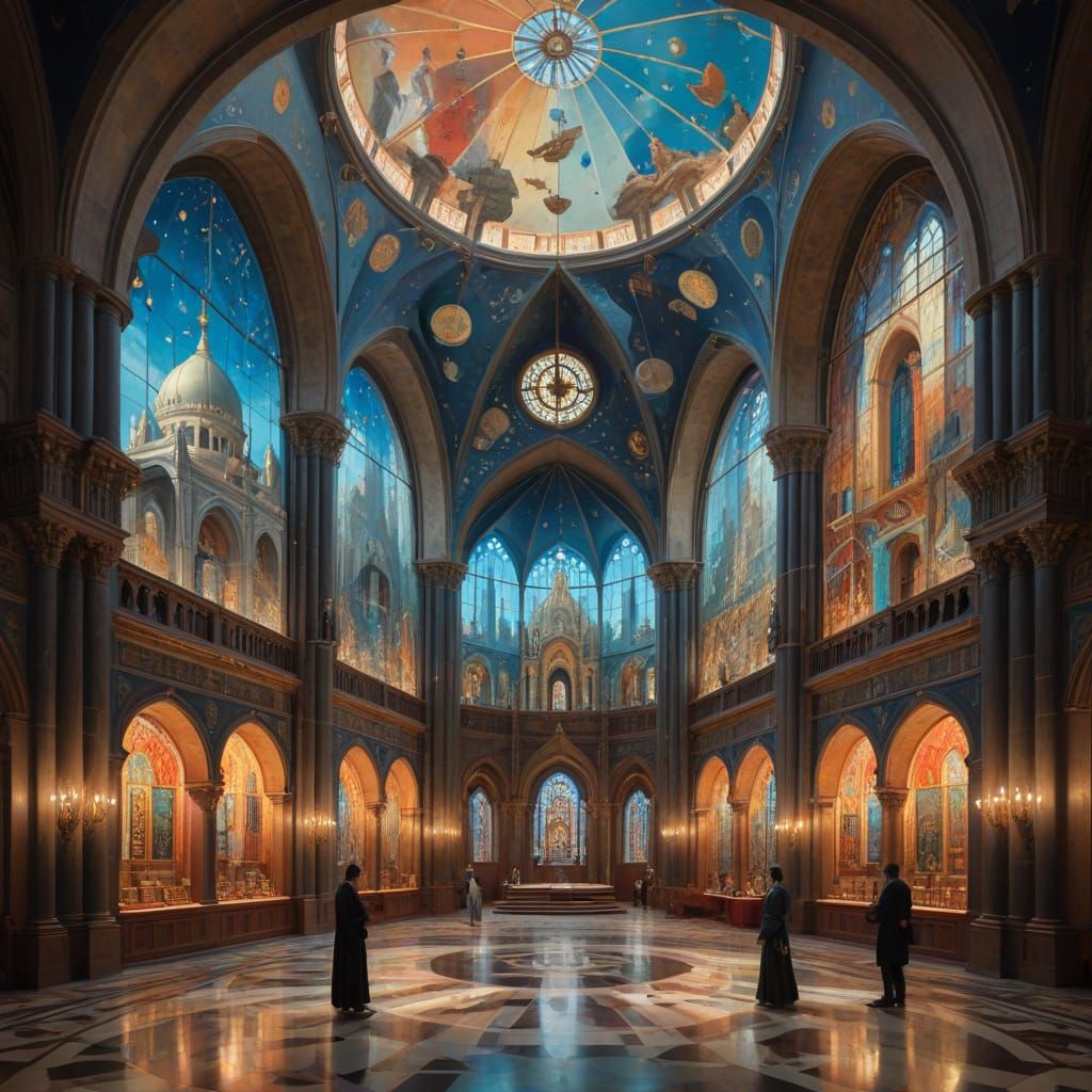 Mosque of the Arts: A Fantastical Temple of Human Expression