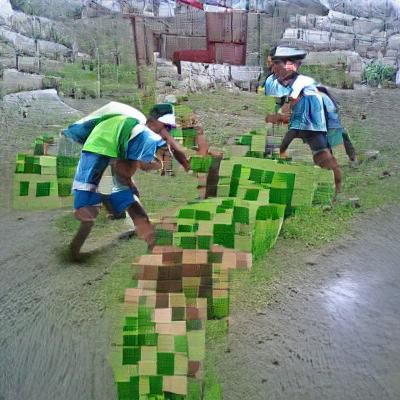 Minecraft Landscape: A Blocky Digital World