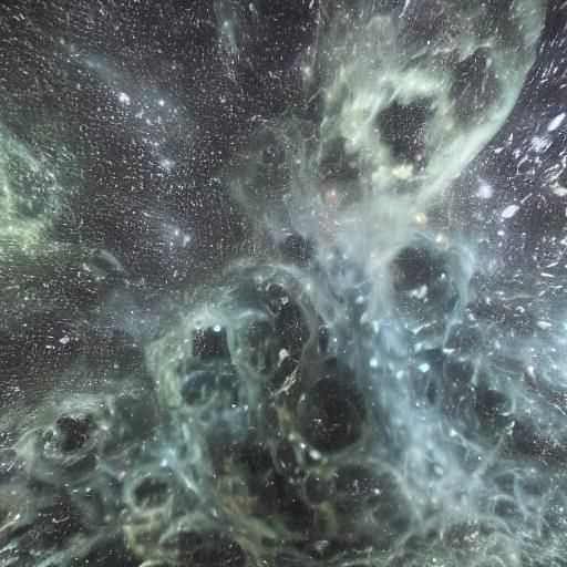 Waves Crashing on Shore in Cinematic Style