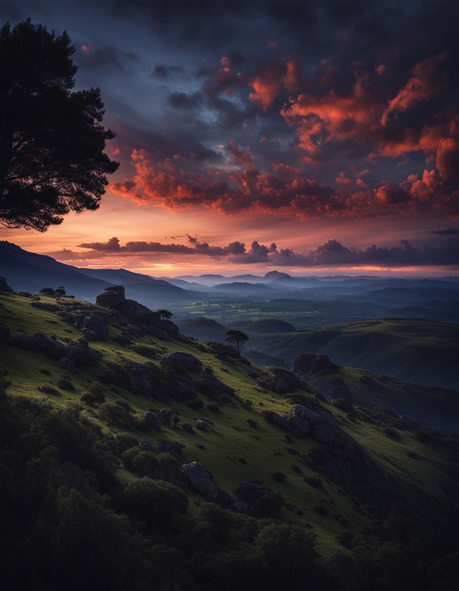 Magnificent Dramatic Cinematic Twilight