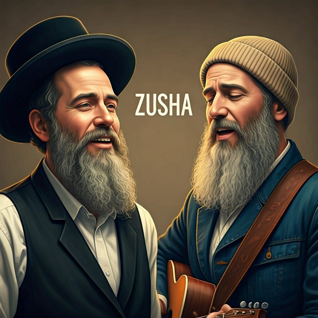 Two Men Sing Joyfully in a Warm and Uplifting Scene