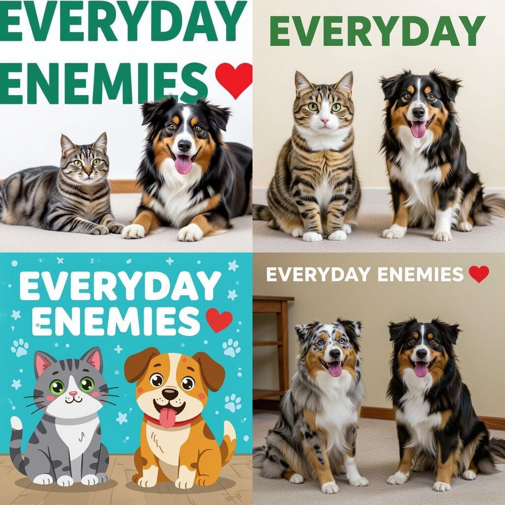 Cats and Dogs as Everyday Enemies