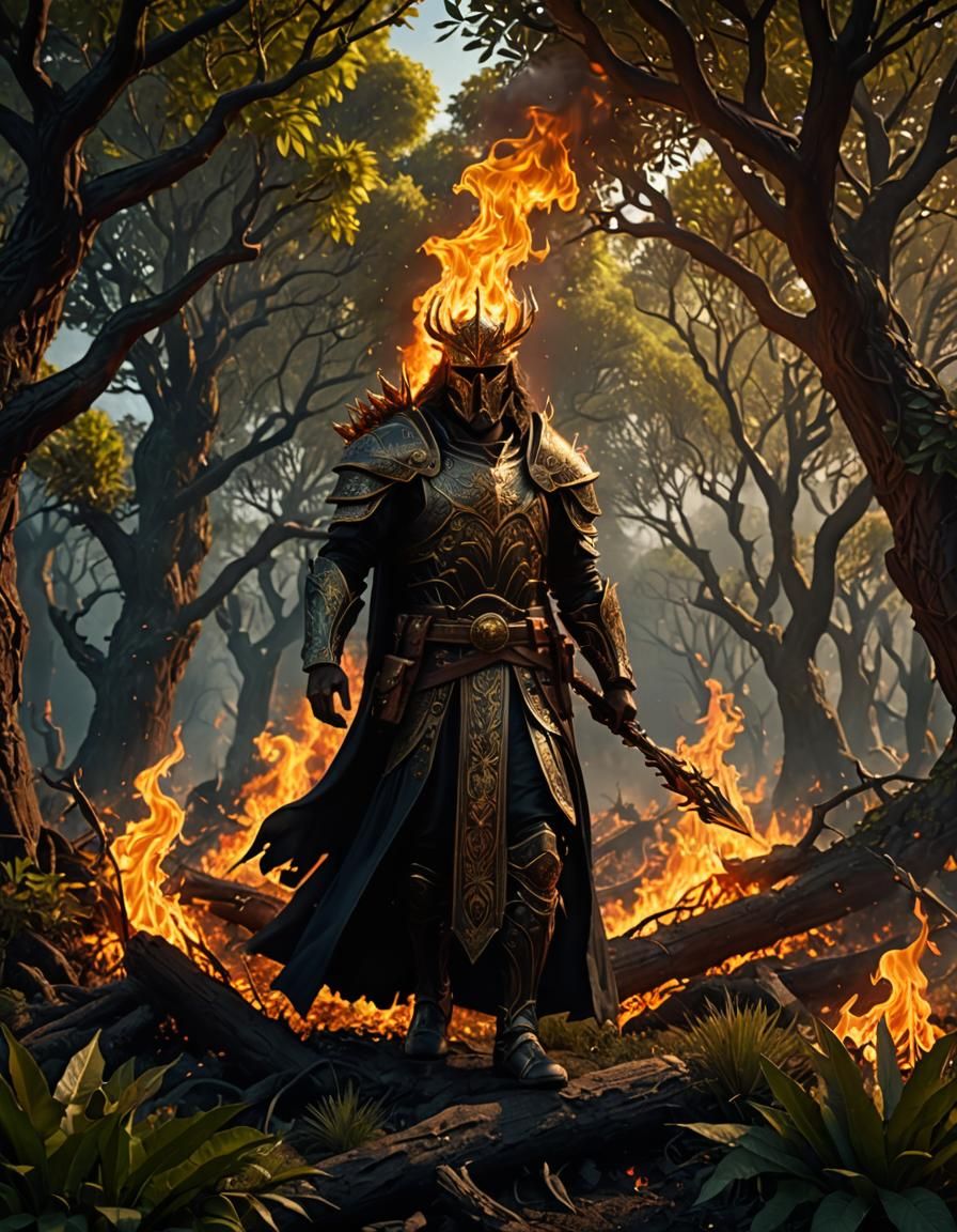 The Flame King Approaches