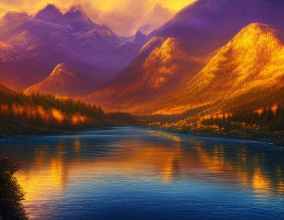 Mountain Sunrise 4