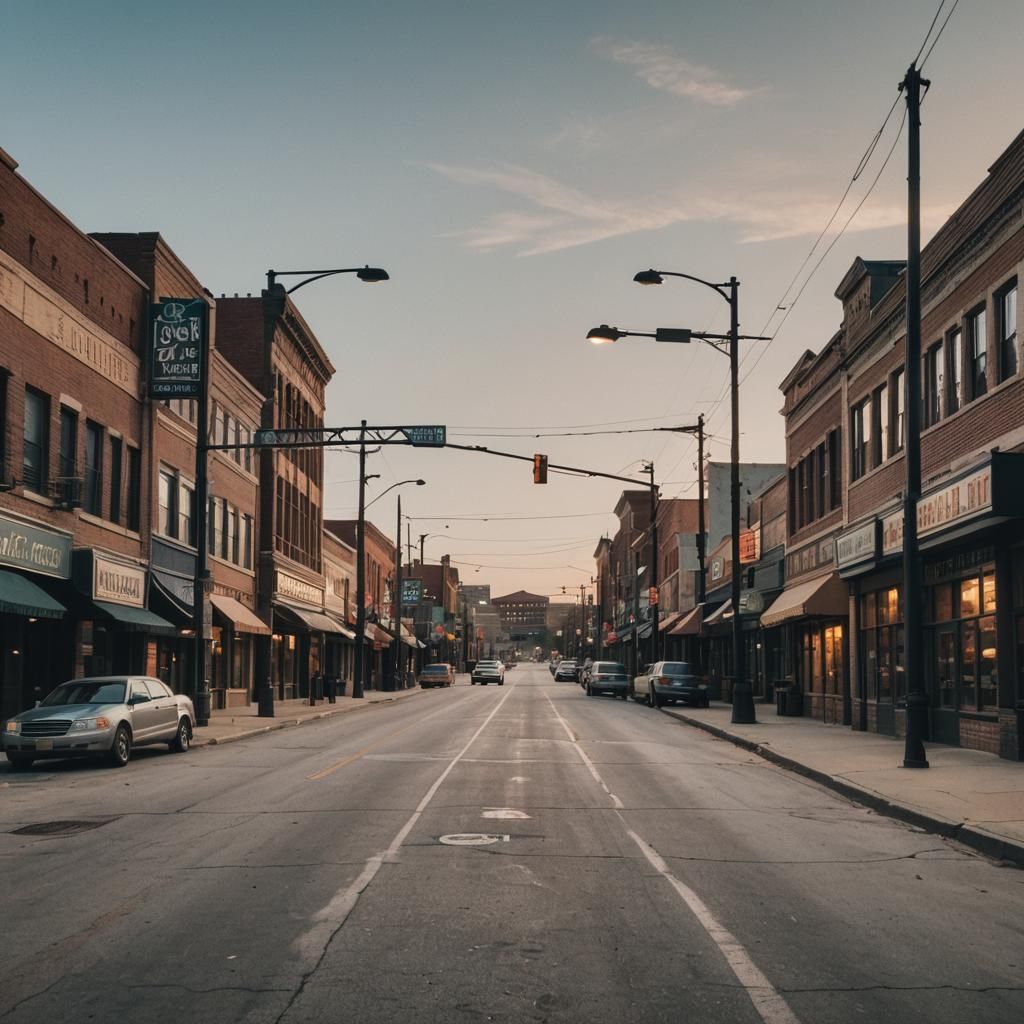 Kansas City Market: Early Morning Cinematic Scene