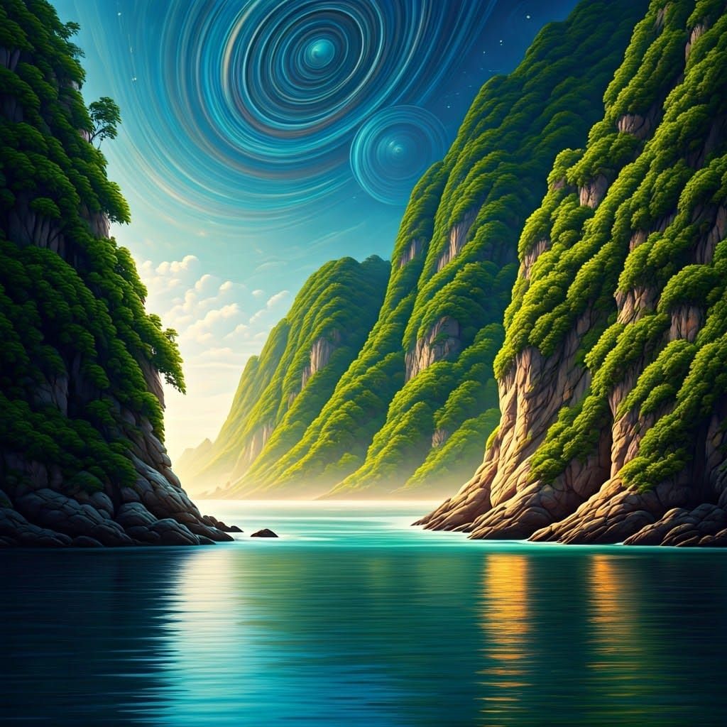 Mystical Oceanic Sanctuary in Crescent Bay