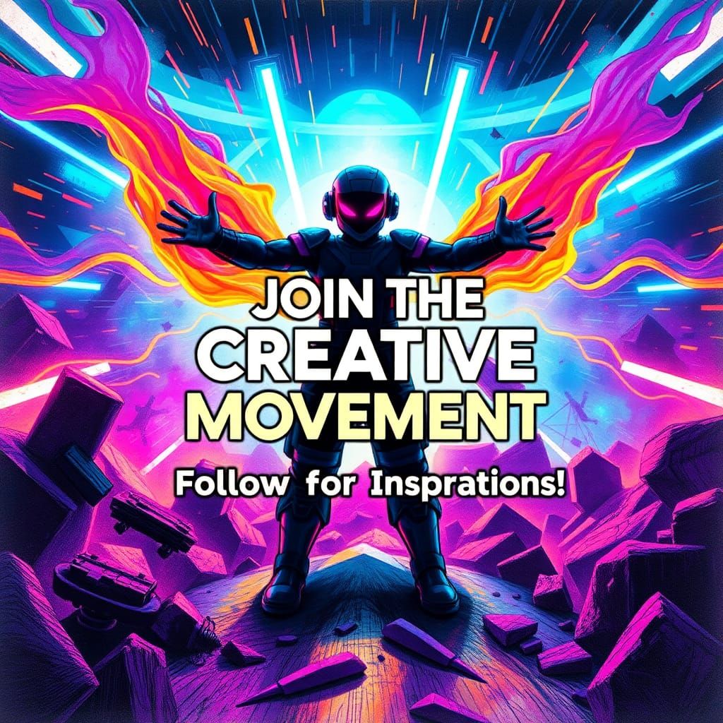 Inspiring Creative Movement in a Neon Future