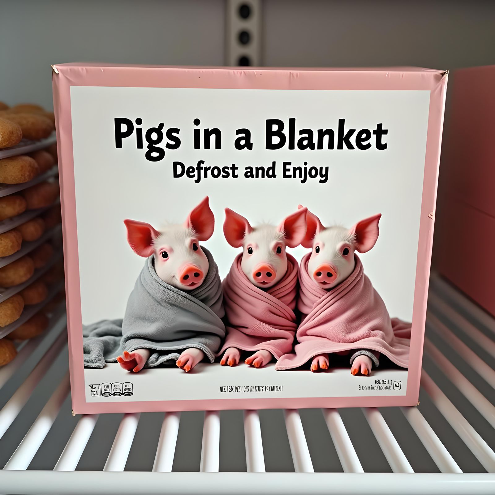 Pigs in a Blanket Frozen Food Packaging