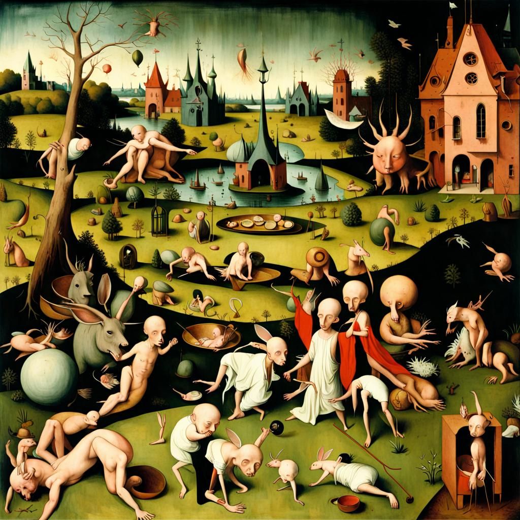 Carnage and Mayhem in Hieronymus Bosch Style