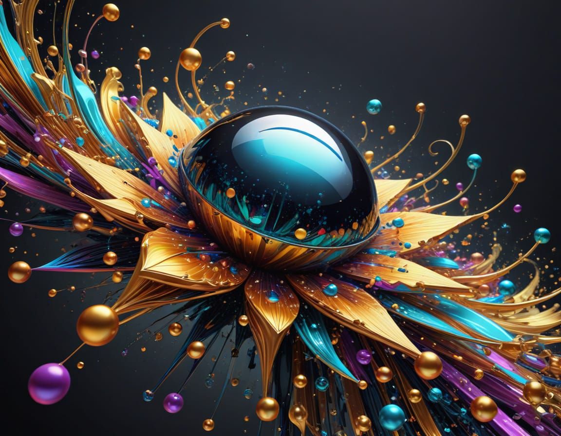 Vibrant Libra Celestial Being Leaps in Whimsical Wonder