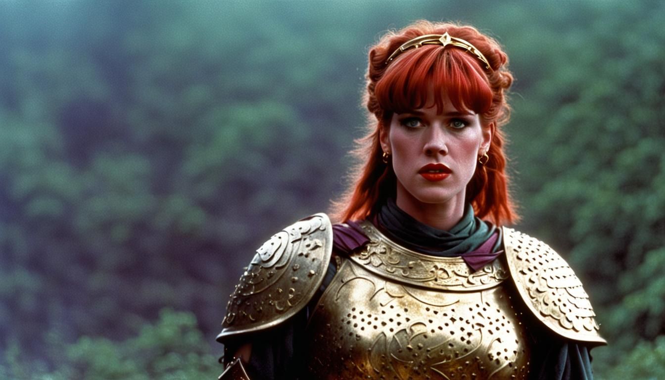 Warrior Princess in Cinemascope Style