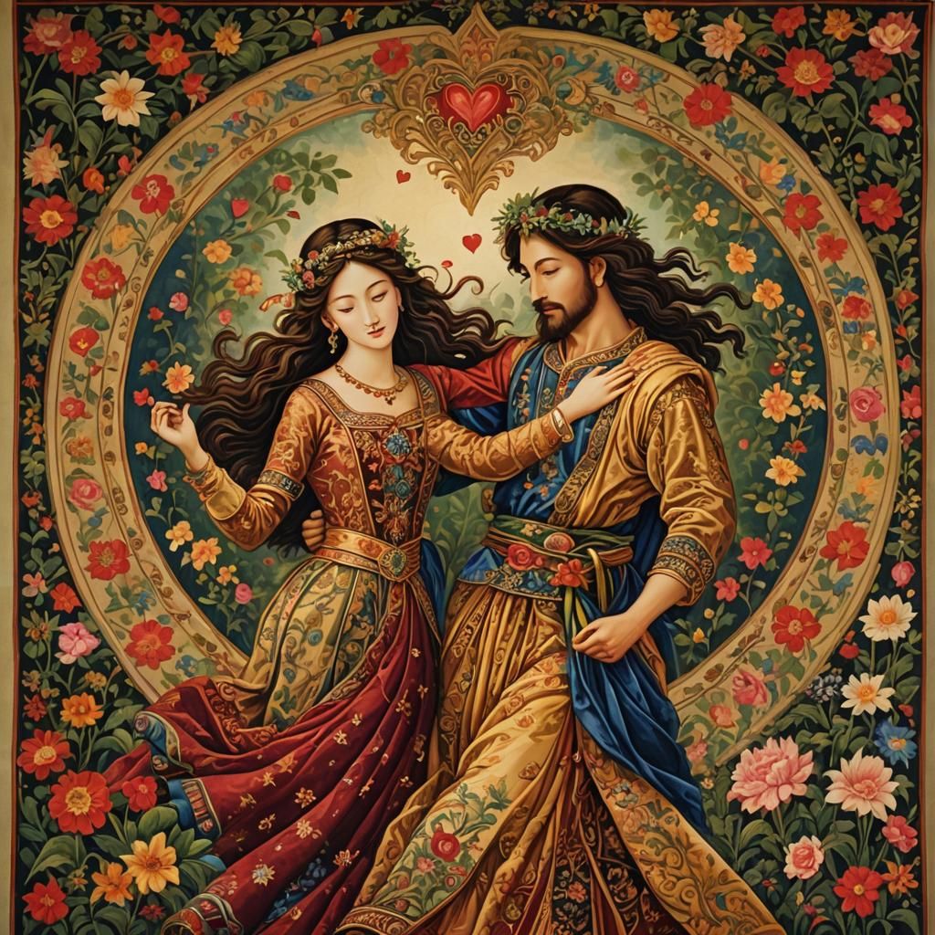 Entwined Souls: A Tapestry of Love