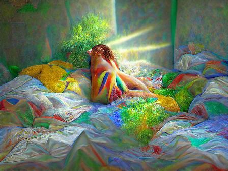 Colorful Dreamscape in Hyperrealistic Impressionism