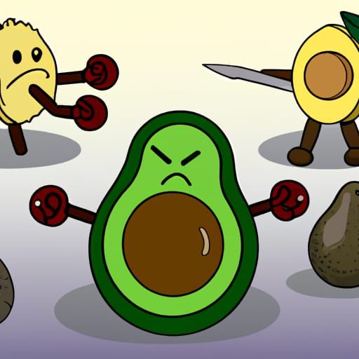 Avocado's Fruit Fight: Battle of the Produce