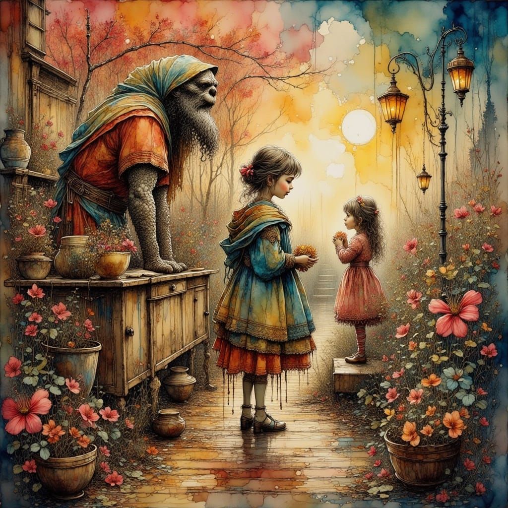 Rich Versus Poor Contrasting Worlds