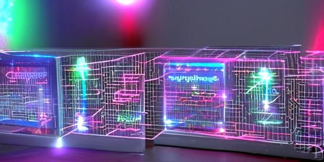 Neon Superhighway in Cyberspace: 8K Resolution