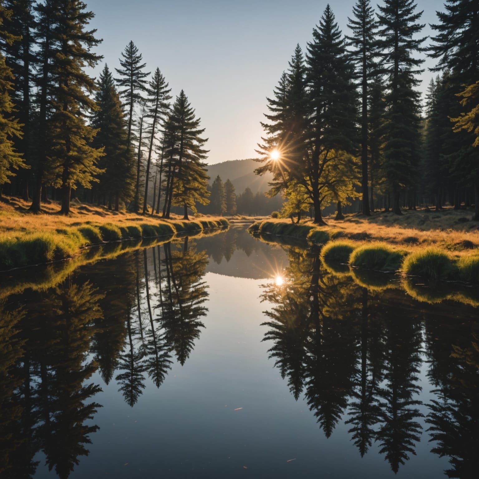 Abstract AI Image of Reflection