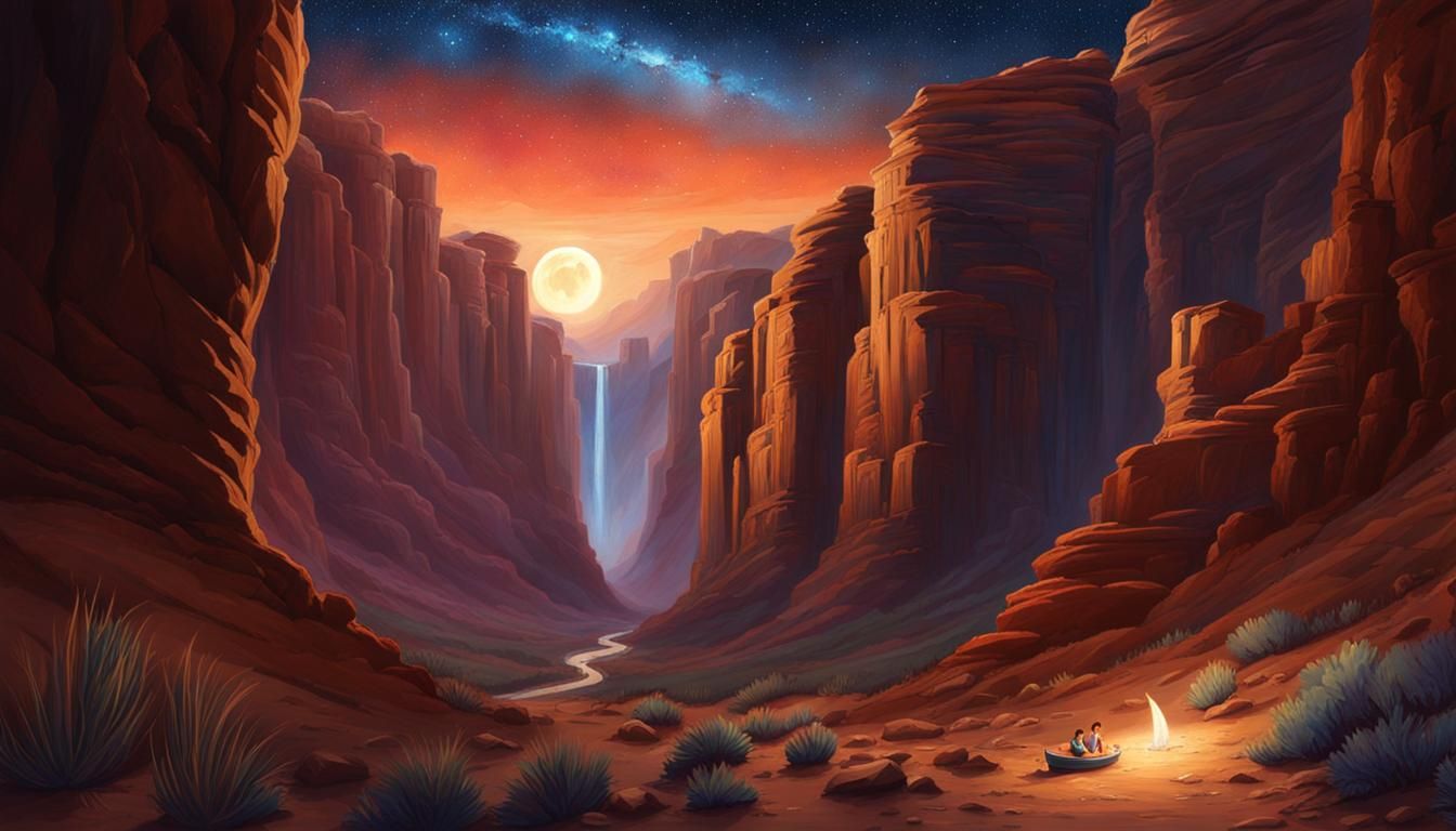 Sunset at the Canyon