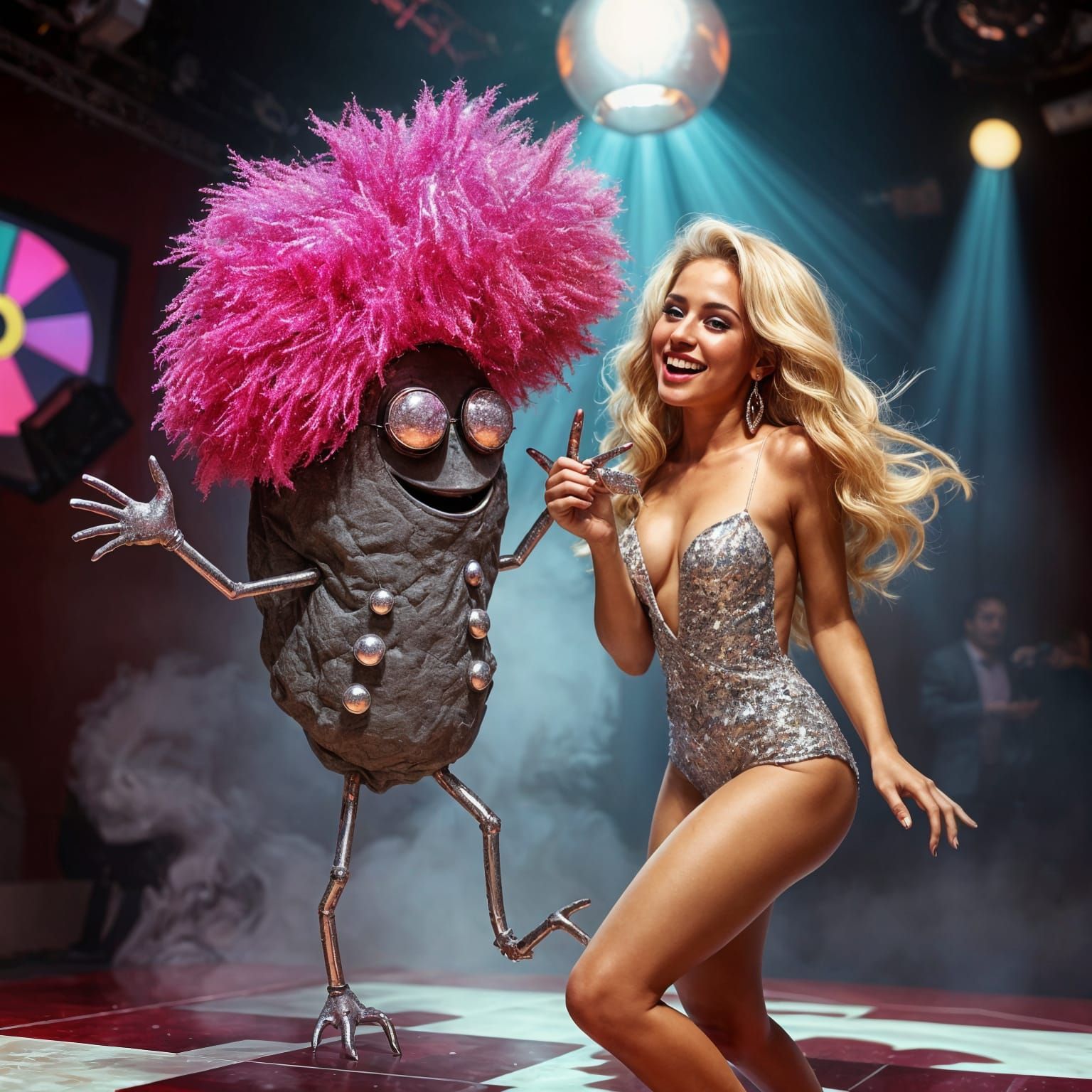 Glittering Disco Rockstar