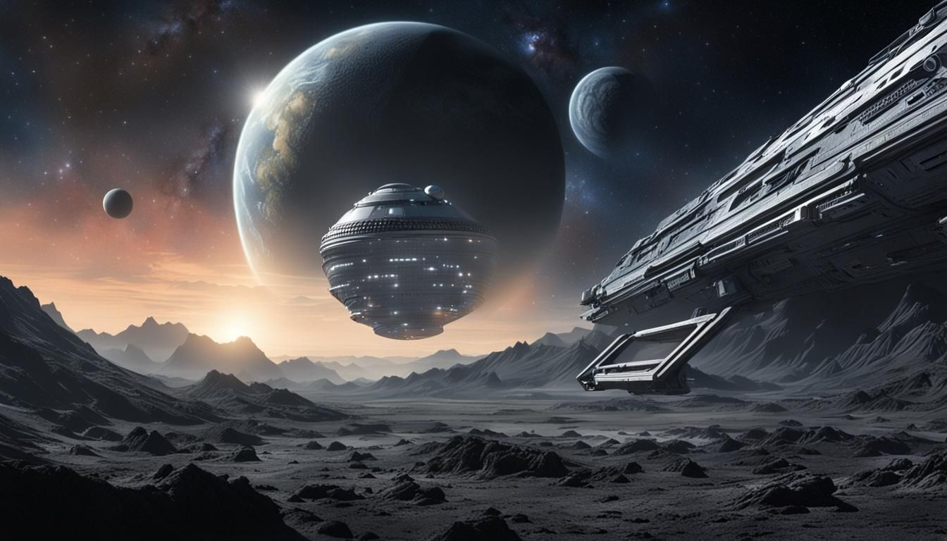 Lost in Space: Detailed Matte Painting