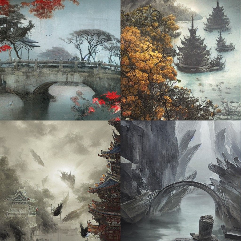 Abstract Portrait of a Woman with Vibrant Colors